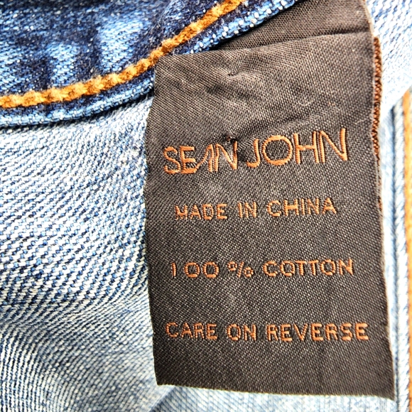 Sean John Jean Shorts. Size 50 - Picture 4 of 7